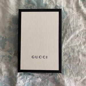 Gucci card case wallet with ribbon